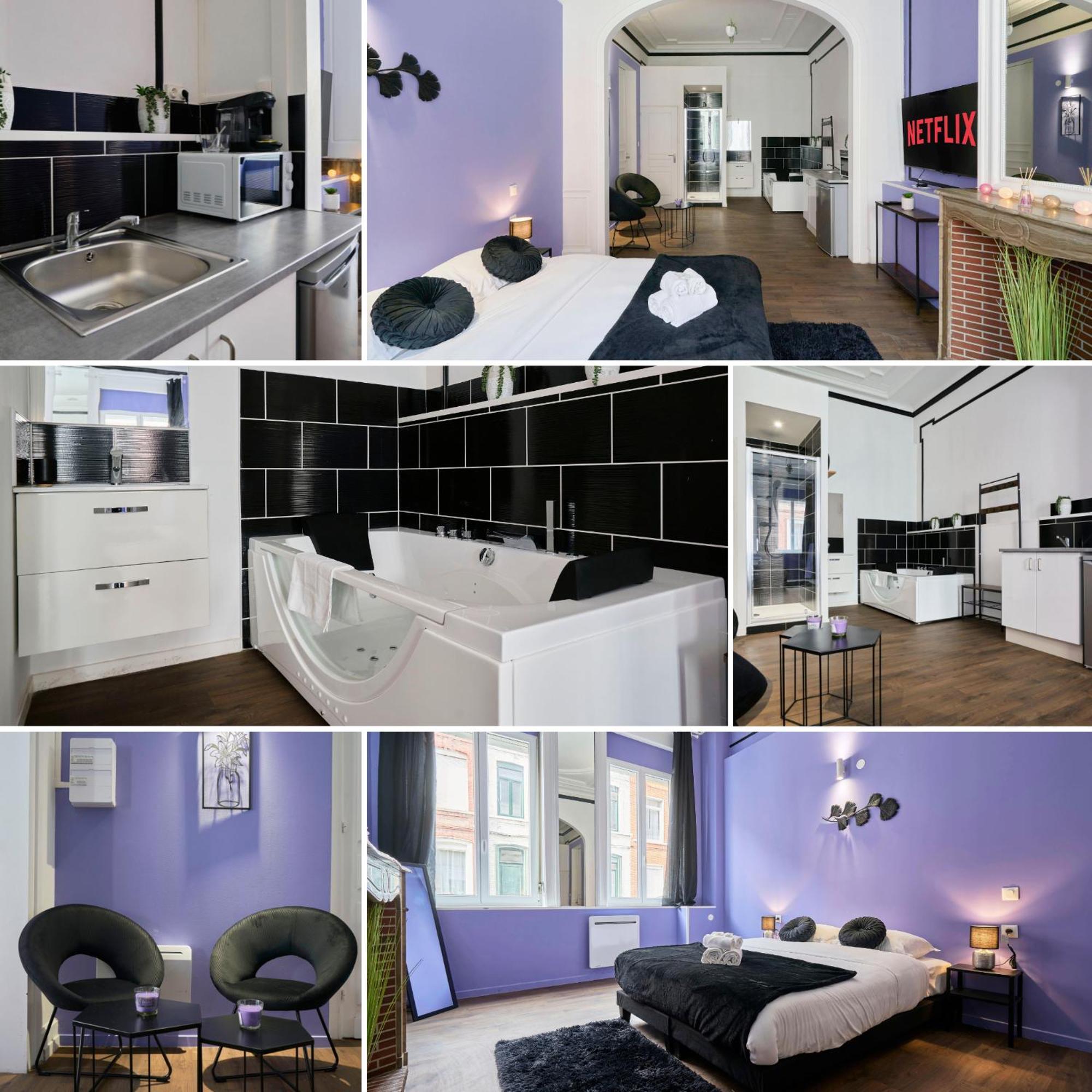 Ng Prestige - Lille L Roubaix Trichon - Balneo - Netflix - Wifi 아파트 외부 사진